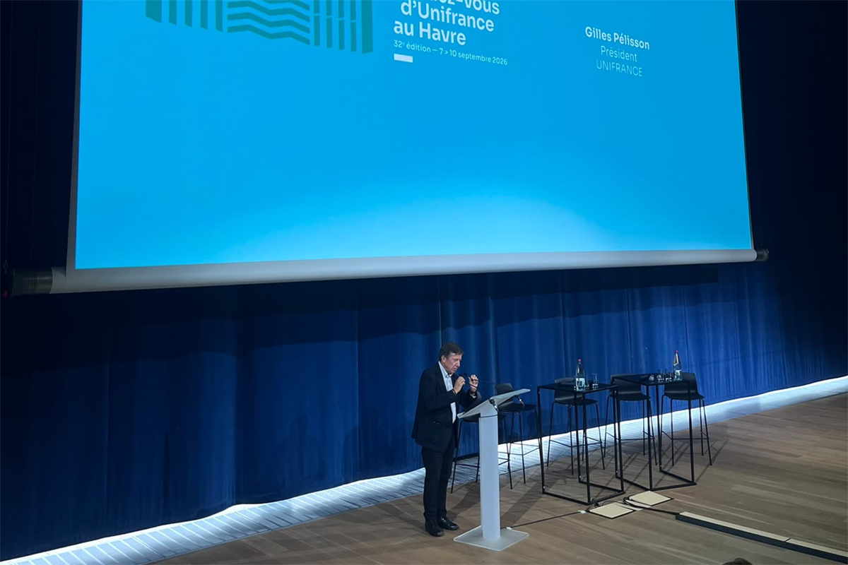 Gilles Pélisson, President of Unifrance Officially Opens the 32nd Edition of The Unifrance Redez-Vous in Le Havre